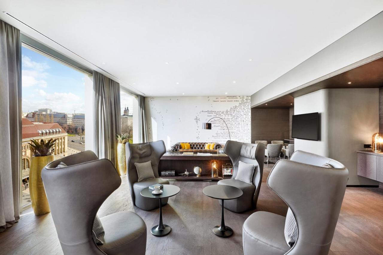 Hyperion Hotel Lipsko Exteriér fotografie The Living Room at the Hotel