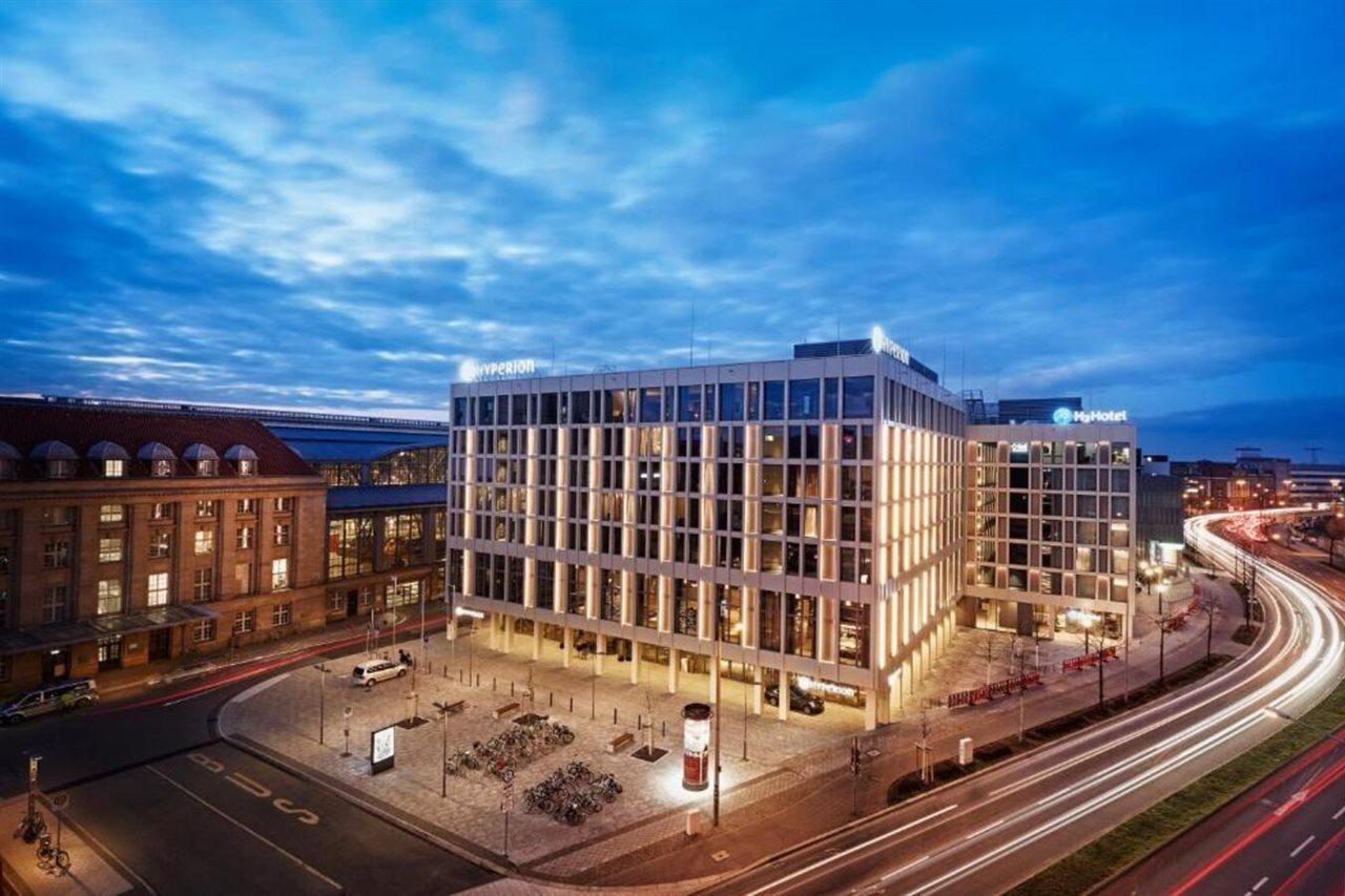 Hyperion Hotel Lipsko Exteriér fotografie The new building of the University of Applied Sciences